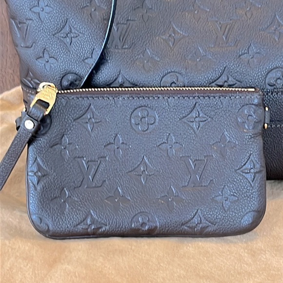 Louis Vuitton Citadine Brown Emoreinte Tote Bag with Zippered Pouch - Picture 2 of 11